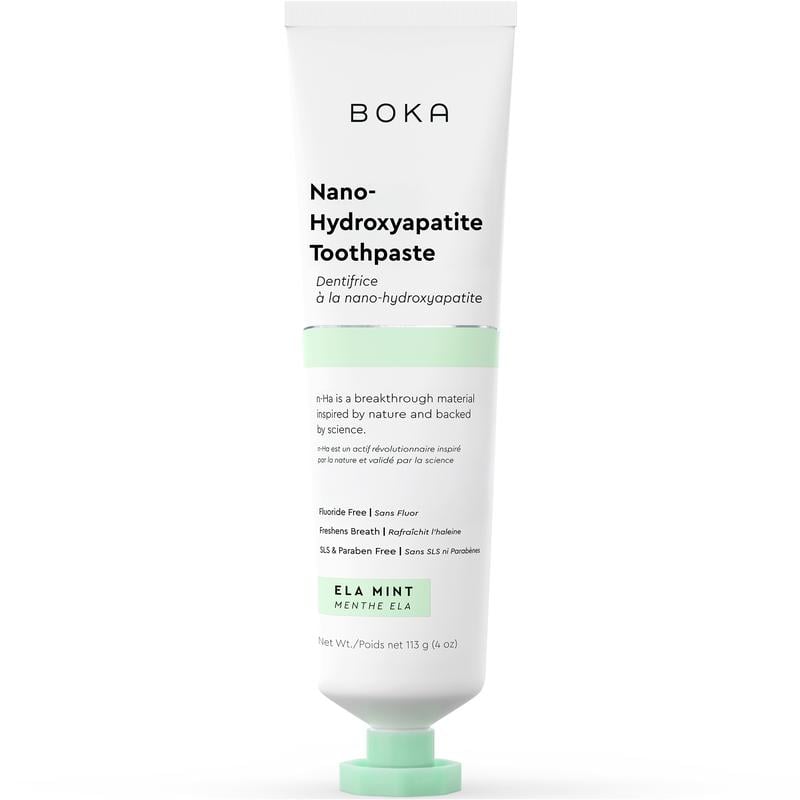 đ„Boka Fluoride Free Toothpaste, Nano Hydroxyapatite Toothpaste, Appropriate for Sensitive Teeth - for Adult, Kids Oral Care