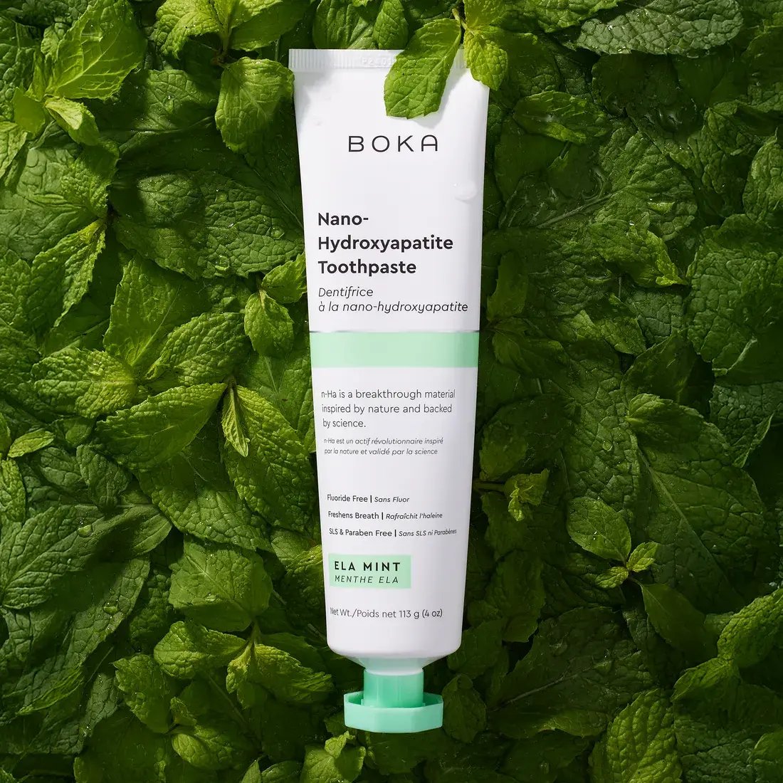 🔥Boka Fluoride Free Toothpaste, Nano Hydroxyapatite Toothpaste, Appropriate for Sensitive Teeth - for Adult, Kids Oral Care