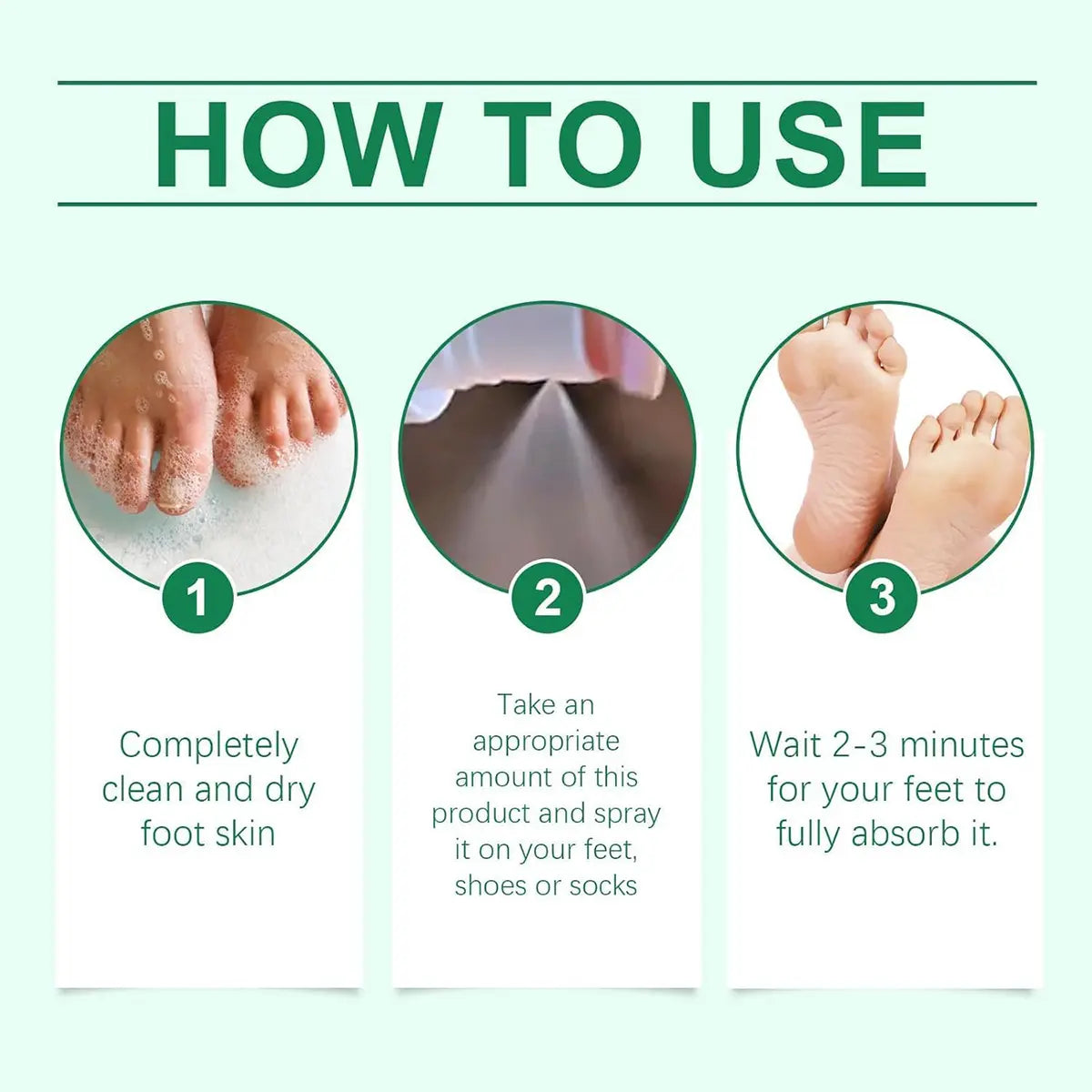 Tea Tree Oil Foot Spray 🌿 - Moisturizing Deodorant for Fresh Feet 🦶✨