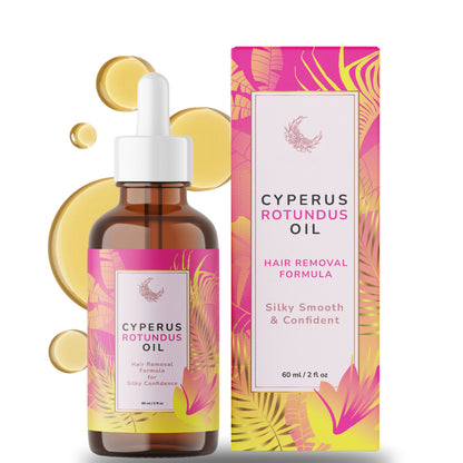 Natural Cyperus Rotundus Painless Hair Removal Oil ✨Permanent Smooth Skin