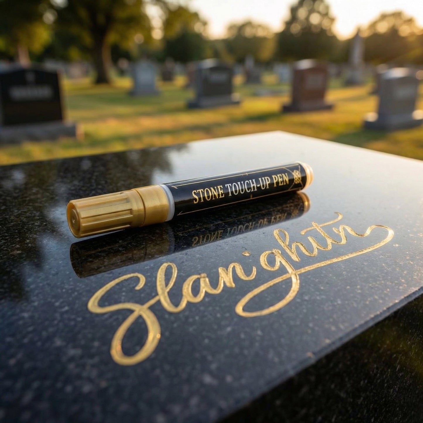 Gold Engraving Marker – Restore Faded Inscriptions with Care ✨