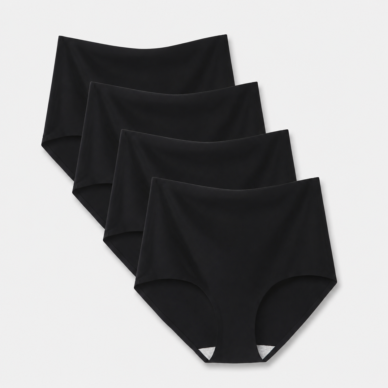 No Bunching No Lines – Women Seamless High Waist No Show Briefs