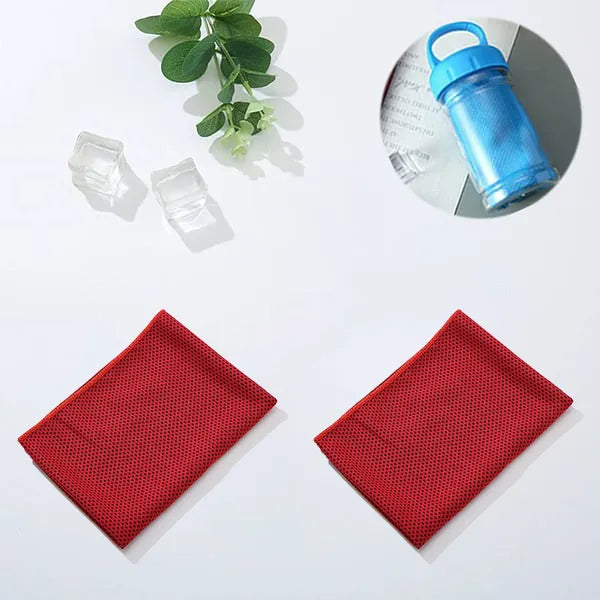 🎉 BUY 1 GET 1 FREE🌞Cooling Bottle - Cold Sweat Towel You Can Use Anywhere, Anytime! Reusable Soft Absorbent Cooling Portable