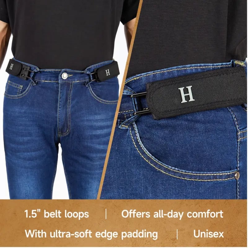 🔥2PCS Tactical Metal Hook Elastic Belt
