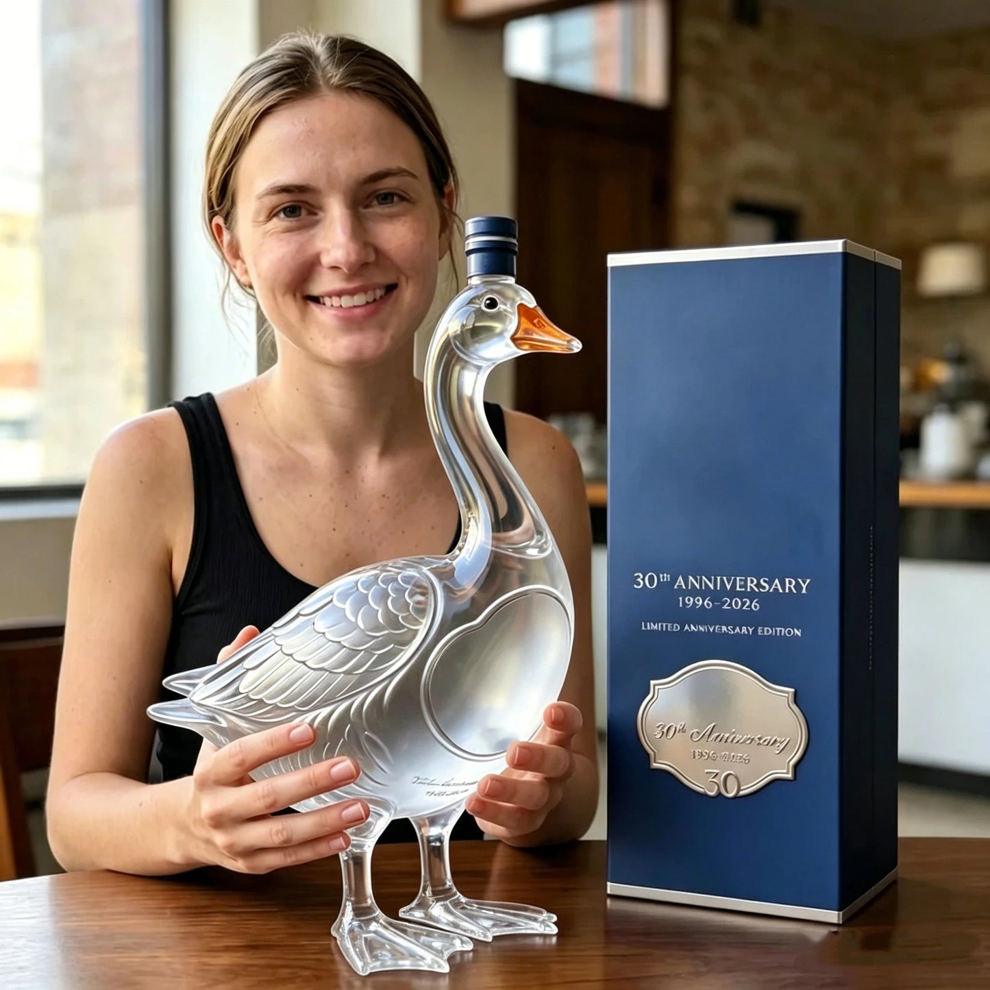 💥Summer Special Offer 📣30th Anniversary 3D Sculpted Vodka Bottle