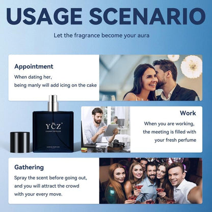 🎁Midnight Ocean Men's Cologne, Long Lasting Men's Fragrance, Men's Cologne