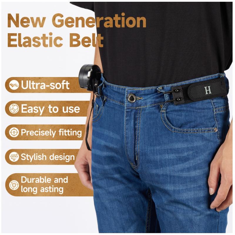 🔥2PCS Tactical Metal Hook Elastic Belt