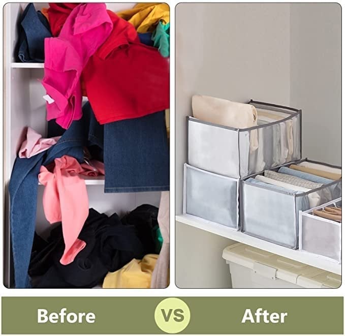 Wardrobe Clothes Organizer & Buy 6 Get Extra 20% OFF