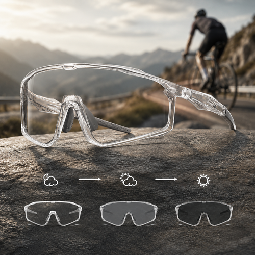 UV400 Photochromic Aviator Sunglasses – Polarized, All-Day Protection 😎
