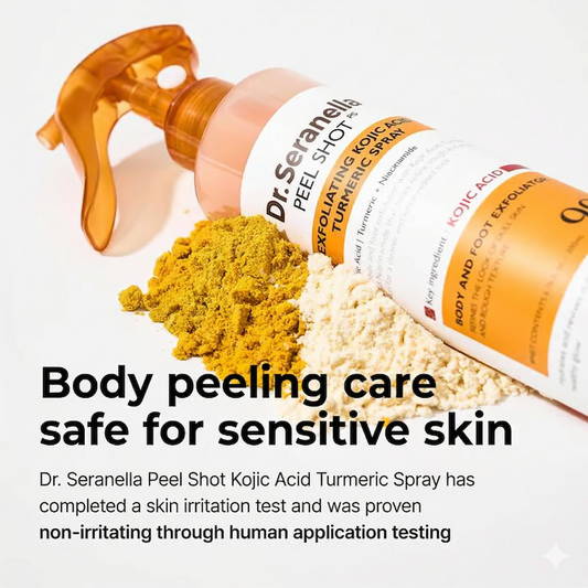 [Dr.Formtru]🌟Peel Shot Keratin Care Kojic Acid Turmeric Spray🌿 Gentle Peel, Even Tone, Spa Results
