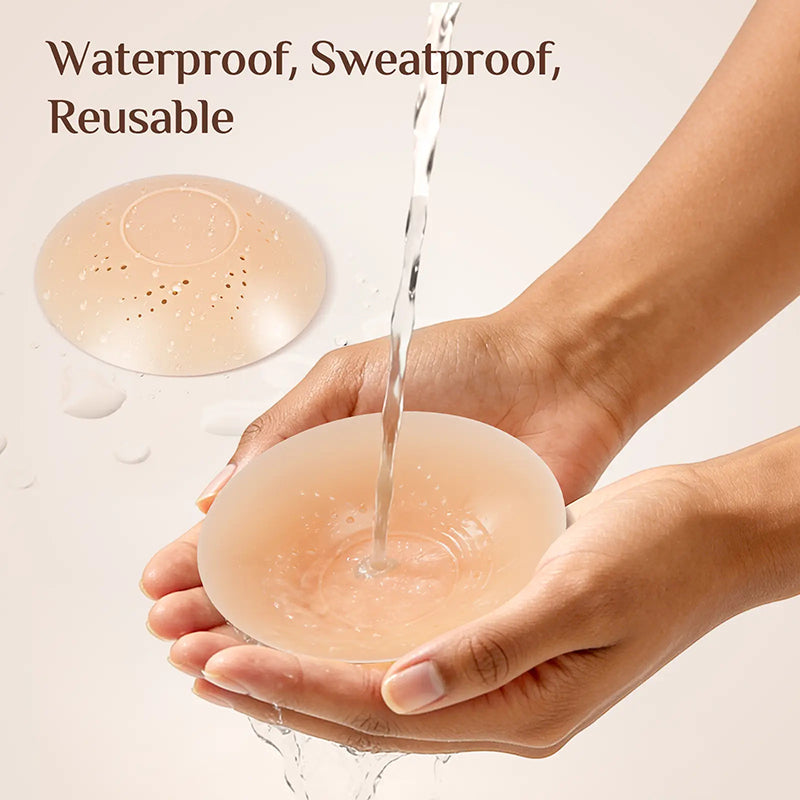 Silicone Nipple Covers for Women – Thin, Breathable & Reusable Pasties for Invisible Coverage