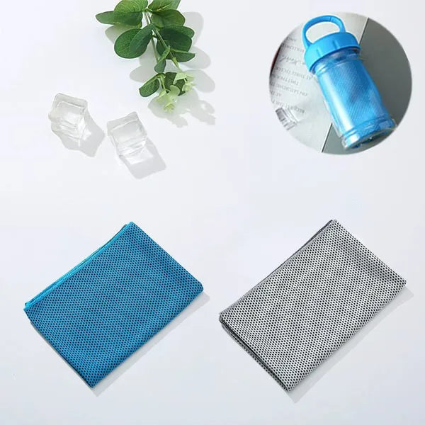🎉 BUY 1 GET 1 FREE🌞Cooling Bottle - Cold Sweat Towel You Can Use Anywhere, Anytime! Reusable Soft Absorbent Cooling Portable
