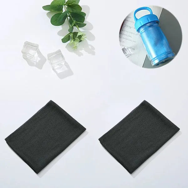 🎉 BUY 1 GET 1 FREE🌞Cooling Bottle - Cold Sweat Towel You Can Use Anywhere, Anytime! Reusable Soft Absorbent Cooling Portable