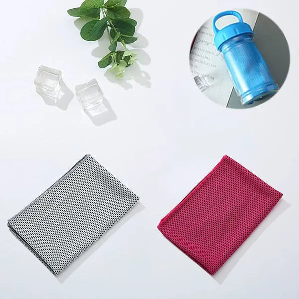 🎉 BUY 1 GET 1 FREE🌞Cooling Bottle - Cold Sweat Towel You Can Use Anywhere, Anytime! Reusable Soft Absorbent Cooling Portable