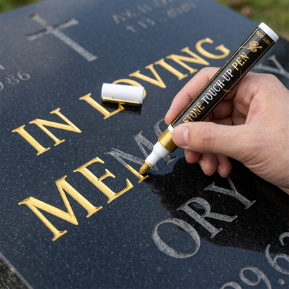 Gold Engraving Marker – Restore Faded Inscriptions with Care ✨