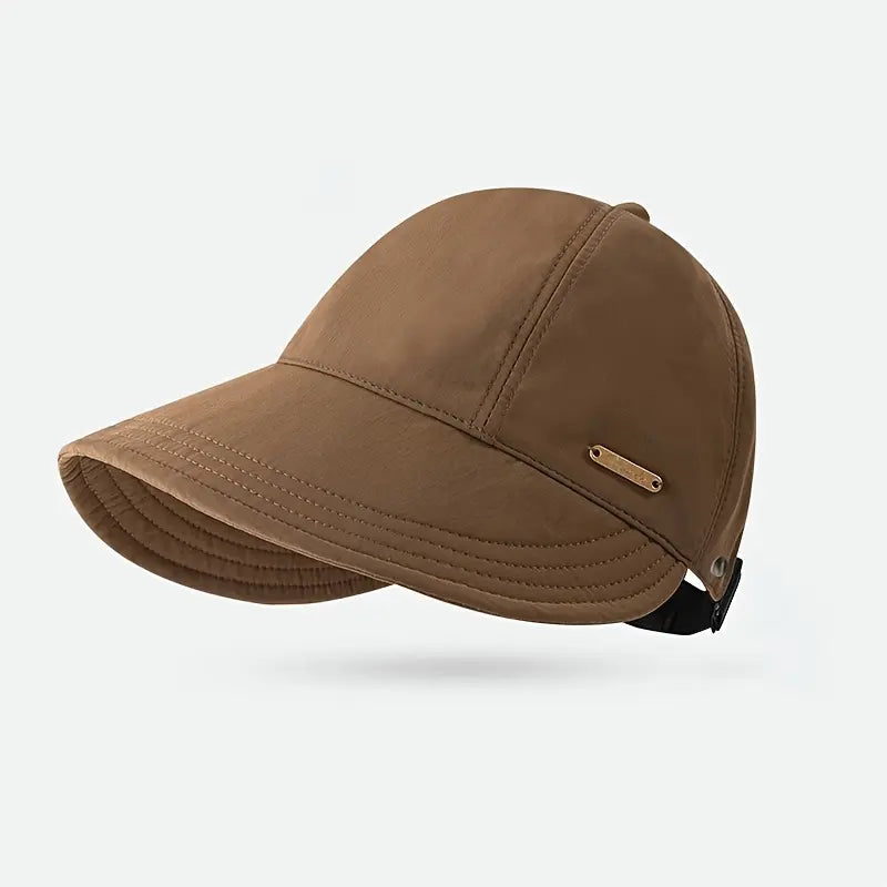 🧢🛡️Women UPF80+ Quick Dry Sun Hat, Wide Brim Water Resistant Bucket Cap with Adjustable Elastic Strap