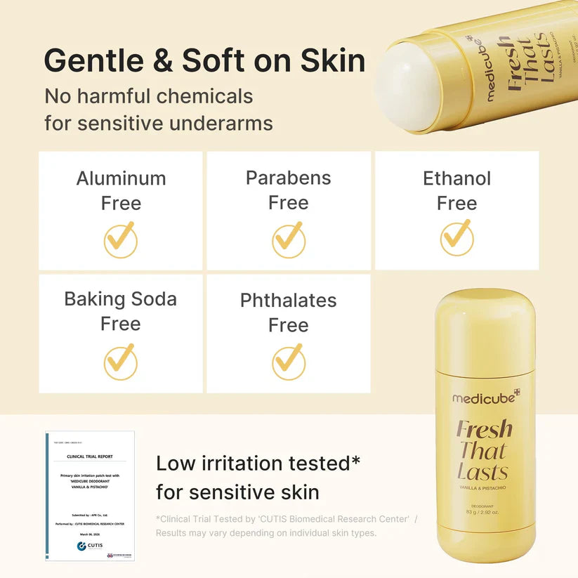 [NEW] Deodorant Vanilla & Pistachio Fresh That Lasts