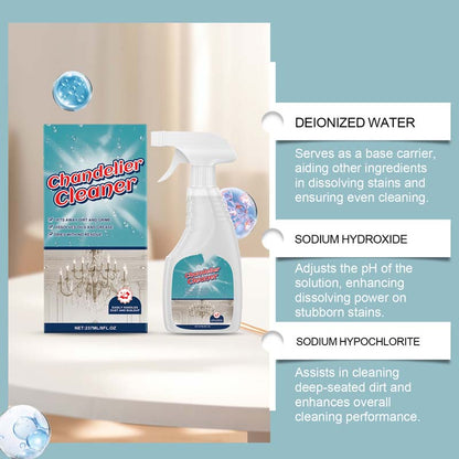 💎 Premium Chandelier Cleaning & Care Spray – Streak-Free, Crystal Clear Shine! ✨